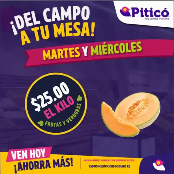 Catálogo Piticó en Teuchitlán | Ofertas Piticó | 2026-09-08T00:00:00.000Z - 2026-09-09T00:00:00.000Z