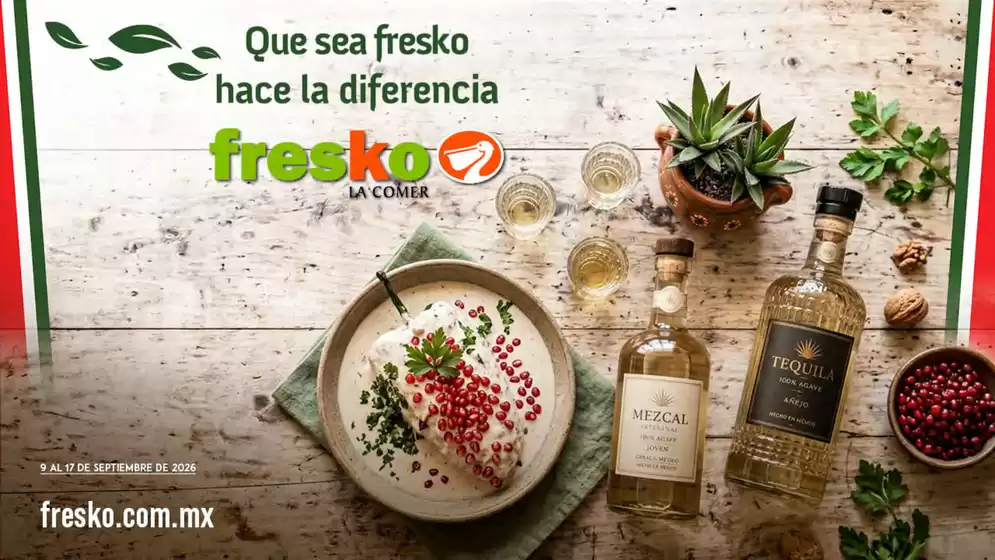 Catálogo Fresko | Que sea Fresko hace la diferencia | 2026-09-09T00:00:00.000Z - 2026-09-17T00:00:00.000Z