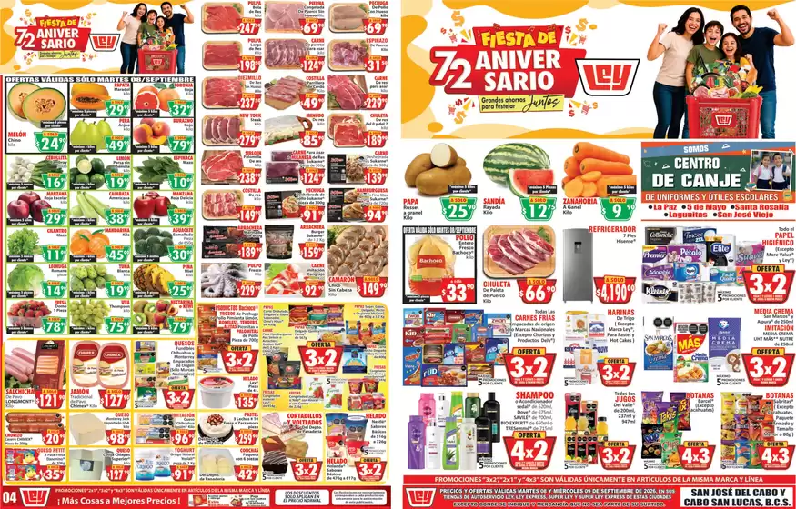 Catálogo Casa Ley en Chilchota | Ofertas especiales atractivas para todos | 2026-09-08T00:00:00.000Z - 2026-09-09T00:00:00.000Z