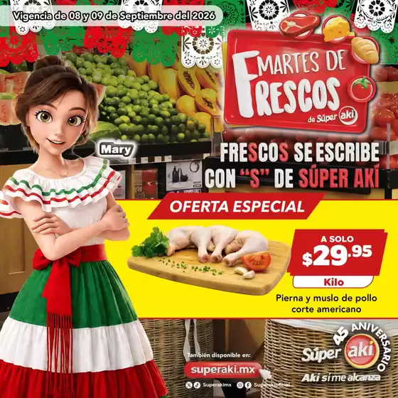 Catálogo Súper Aki | POSTALES MDF 08 Y 09 SEPTIEMBRE de tamano grande | 2026-09-08T00:00:00.000Z - 2026-09-09T00:00:00.000Z