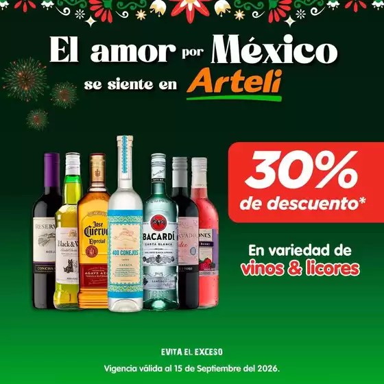 Catálogo Arteli | Ofertas y promociones actuales | 2026-09-09T00:00:00.000Z - 2026-09-15T00:00:00.000Z
