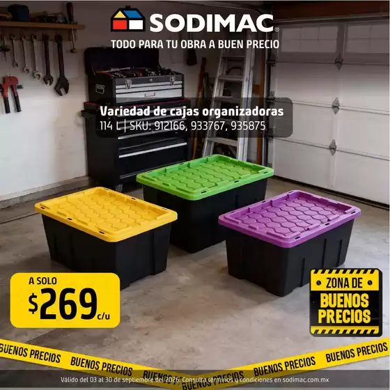 Catálogo Sodimac Constructor | Ahorra ahora con nuestras ofertas | 2026-09-03T00:00:00.000Z - 2026-09-30T00:00:00.000Z