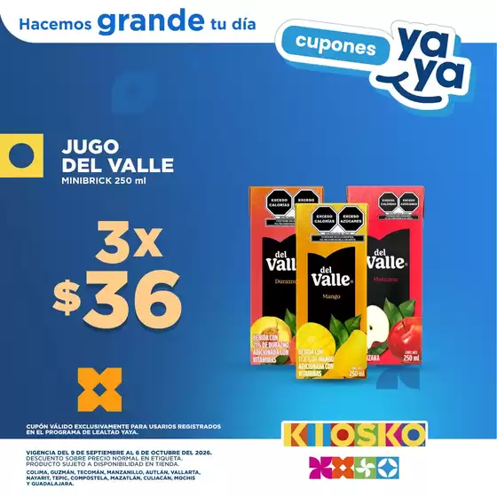 Catálogo Kiosko | Hidratación | 2026-09-09T00:00:00.000Z - 2026-10-06T00:00:00.000Z