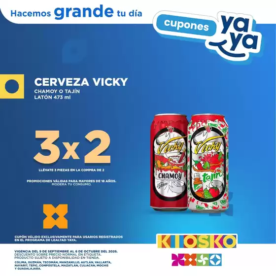 Catálogo Kiosko | Vinos y Licores | 2026-09-09T00:00:00.000Z - 2026-10-06T00:00:00.000Z