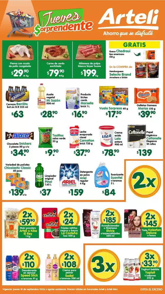 Catálogo Arteli express | Ofertas Arteli express | 2026-09-10T00:00:00.000Z - 2026-09-10T00:00:00.000Z