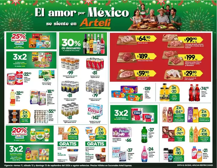 Catálogo Arteli express | Gran variedad de ofertas | 2026-09-11T00:00:00.000Z - 2026-09-13T00:00:00.000Z