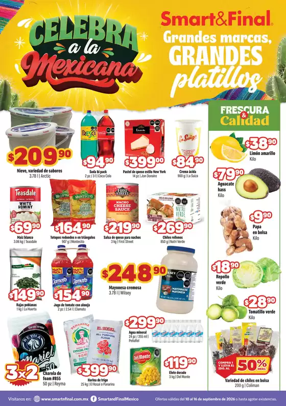 Catálogo Smart & Final | SF Ft 10 16 SEP DIGITAL | 2026-09-10T00:00:00.000Z - 2026-09-16T00:00:00.000Z