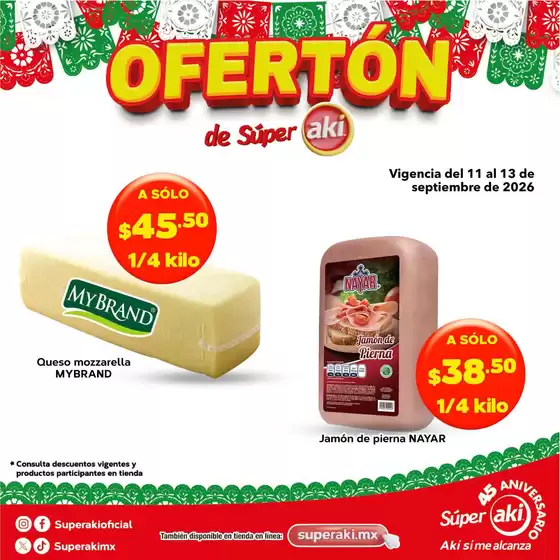 Catálogo Aki Gran Mayoreo | Nuestras mejores ofertas para ti | 2026-09-11T00:00:00.000Z - 2026-09-13T00:00:00.000Z