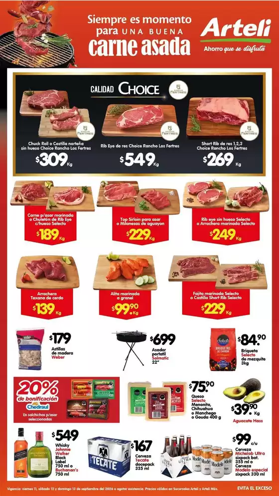 Catálogo Arteli | Gangas y ofertas actuales | 2026-09-11T00:00:00.000Z - 2026-09-13T00:00:00.000Z
