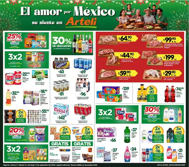 Catálogo Arteli | Ofertas principales para ahorradores | 2026-09-11T00:00:00.000Z - 2026-09-13T00:00:00.000Z