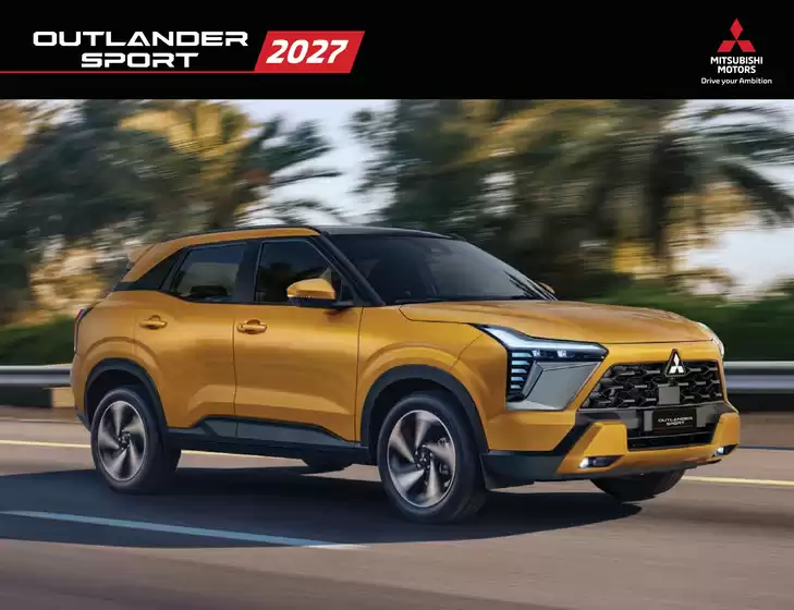 Catálogo Mitsubishi | Folleto Mitsubishi Outlander Sport 2027 | 2026-09-11T00:00:00.000Z - 2027-09-11T00:00:00.000Z