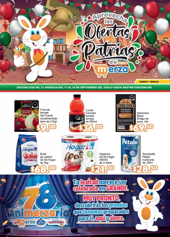Catálogo Merza | Ofertas especiales para ti | 2026-09-11T00:00:00.000Z - 2026-09-24T00:00:00.000Z