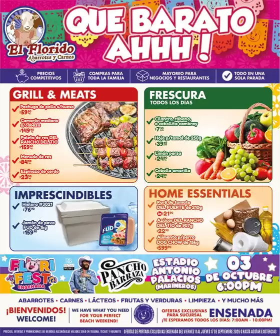 Catálogo El Florido | VOLANTE ENSENADA WEB 44 | 2026-09-14T00:00:00.000Z - 2026-09-17T00:00:00.000Z