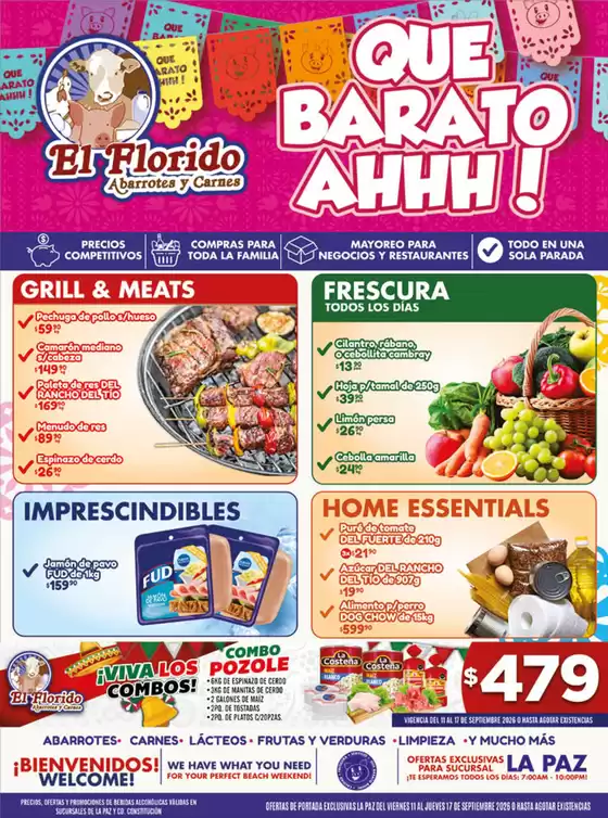 Catálogo El Florido | VOLANTE LA PAZ WEB 42 | 2026-09-14T00:00:00.000Z - 2026-09-17T00:00:00.000Z