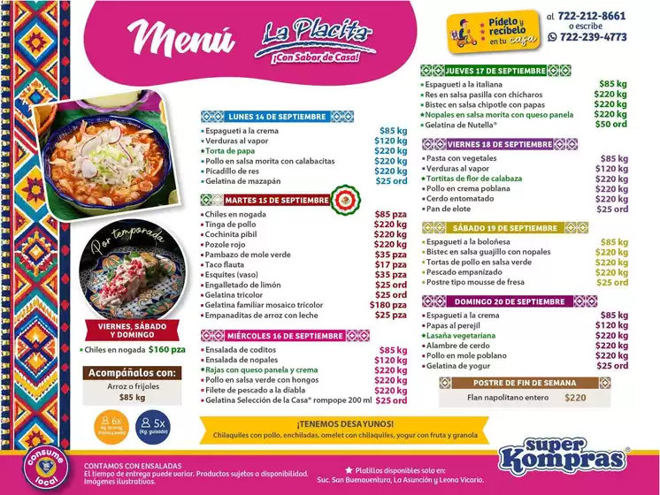 Catálogo Super kompras en Champotón | Ofertas Super Kompras | 2026-09-14T00:00:00.000Z - 2026-09-20T00:00:00.000Z