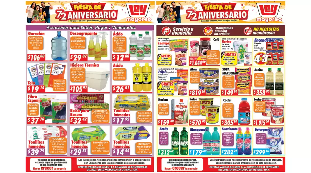 Catálogo Casa Ley | Ofertas principales para todos los clientes | 2026-09-14T00:00:00.000Z - 2026-09-20T00:00:00.000Z