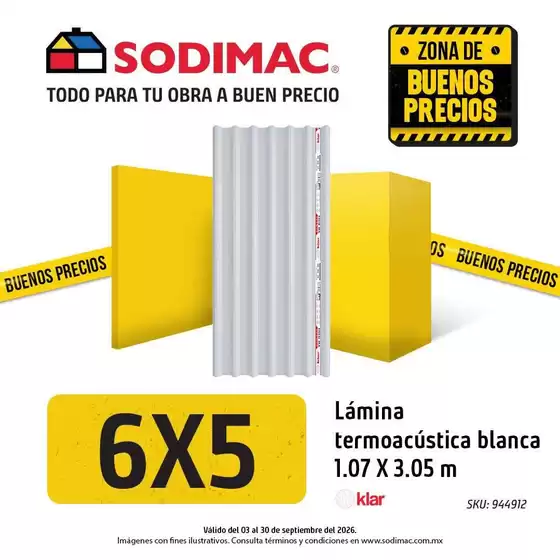 Catálogo Sodimac Constructor | Ofertas y gangas exclusivas | 2026-09-03T00:00:00.000Z - 2026-09-30T00:00:00.000Z