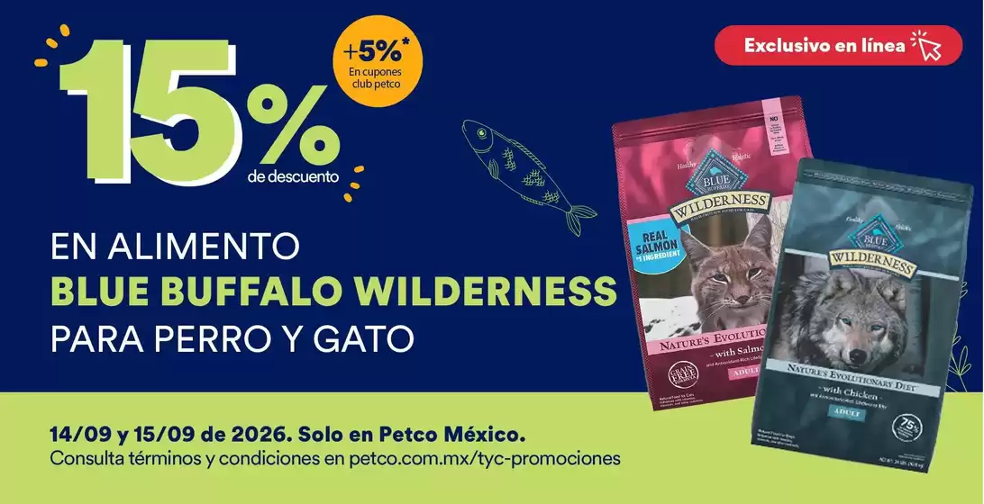 Catálogo Petco | Promociones actuales | 2026-09-14T00:00:00.000Z - 2026-09-15T00:00:00.000Z
