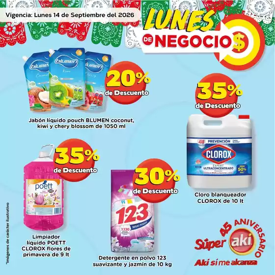 Catálogo Aki Gran Mayoreo | Ofertas principales para todos los clientes | 2026-09-14T00:00:00.000Z - 2026-09-14T00:00:00.000Z