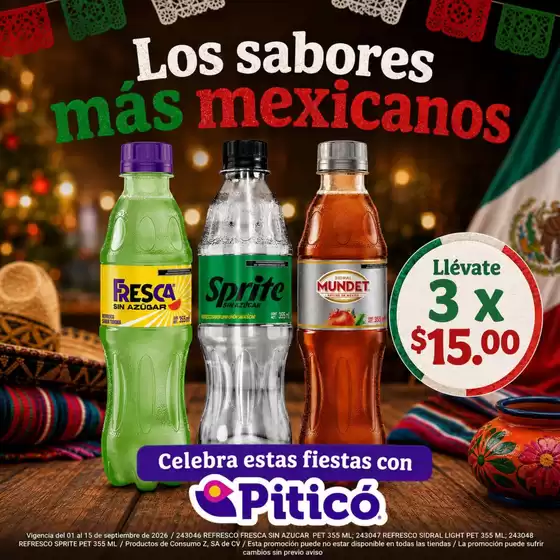 Catálogo Piticó | Ofertas para cazadores de gangas | 2026-09-01T00:00:00.000Z - 2026-09-15T00:00:00.000Z