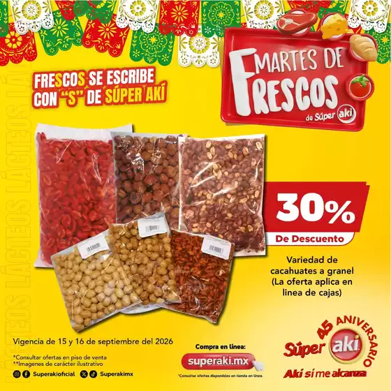 Catálogo Aki Gran Mayoreo | Ofertas especiales atractivas para todos | 2026-09-15T00:00:00.000Z - 2026-09-16T00:00:00.000Z