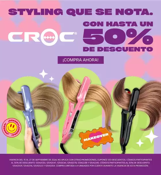 Catálogo Sally Beauty | Ofertas Sally Beauty | 2026-09-15T00:00:00.000Z - 2026-09-27T00:00:00.000Z