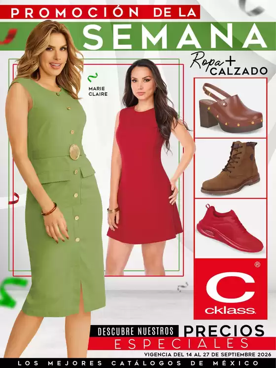 Catálogo Cklass en Guadalupe Victoria (Puebla) | PROMOCIÓN DE LA SEMANA | 2026-09-14T00:00:00.000Z - 2026-09-27T00:00:00.000Z