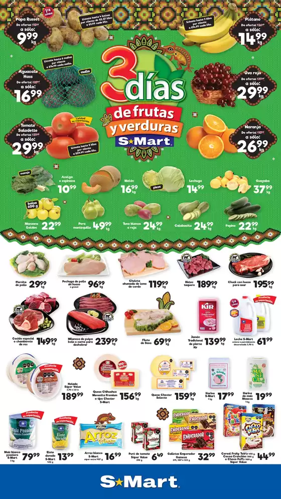 Catálogo S-Mart | Ofertas S-Mart chihuahua | 2026-09-15T00:00:00.000Z - 2026-09-17T00:00:00.000Z