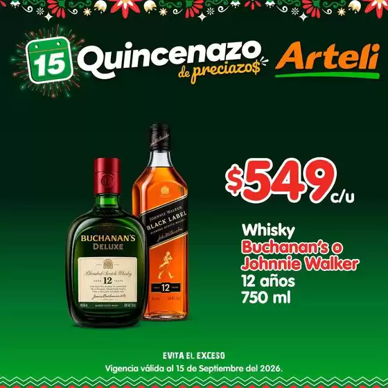 Catálogo Arteli express | Descubre ofertas atractivas | 2026-09-15T00:00:00.000Z - 2026-09-15T00:00:00.000Z