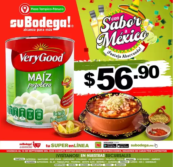 Catálogo SuBodega | Excelente oferta para cazadores de gangas | 2026-09-16T00:00:00.000Z - 2026-09-16T00:00:00.000Z