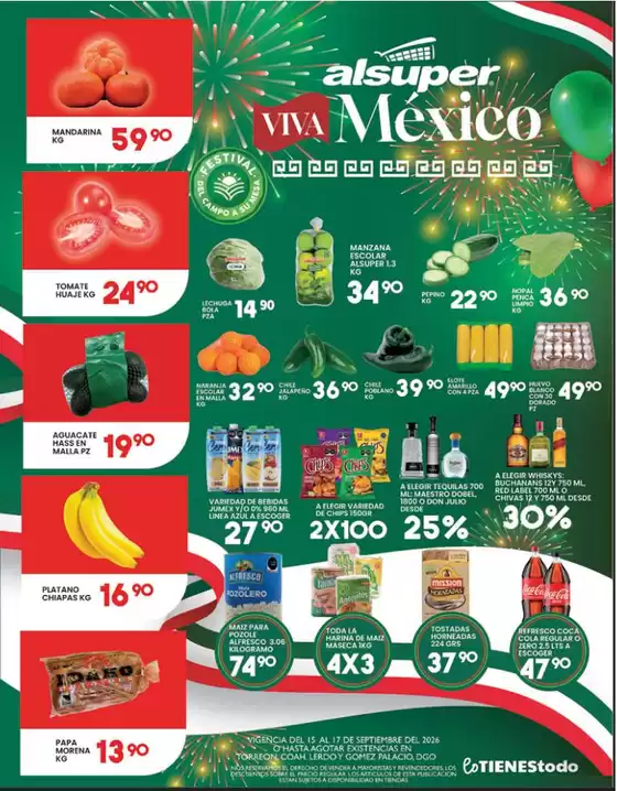 Catálogo Alsuper | Alsuper Laguna | 2026-09-15T00:00:00.000Z - 2026-09-17T00:00:00.000Z