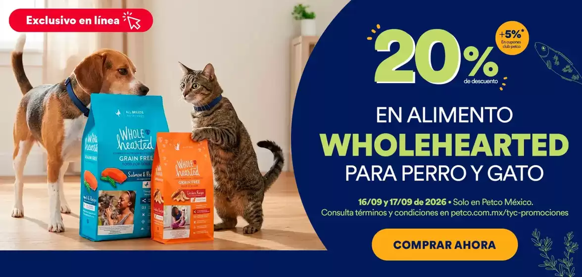 Catálogo Petco | Ofertas Petco | 2026-09-16T00:00:00.000Z - 2026-09-17T00:00:00.000Z