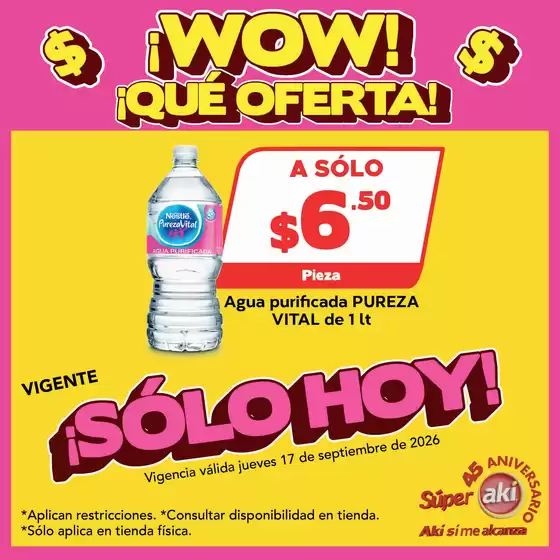 Catálogo Súper Aki | Descubre ofertas atractivas | 2026-09-17T00:00:00.000Z - 2026-09-17T00:00:00.000Z
