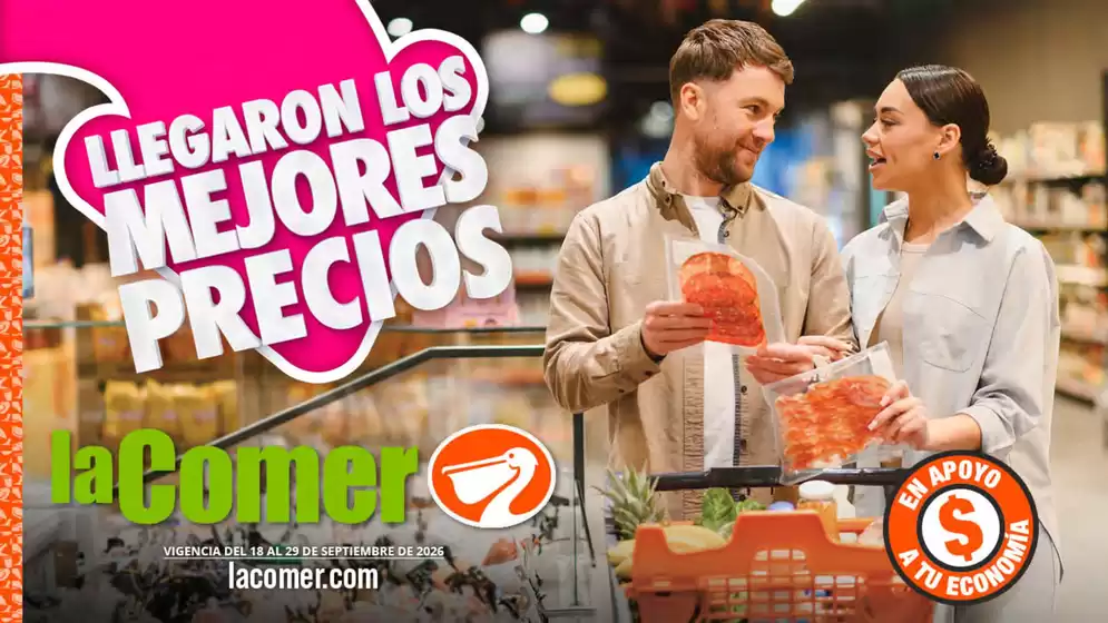 Catálogo La Comer | Llegaron los mejores precios | 2026-09-18T00:00:00.000Z - 2026-09-29T00:00:00.000Z