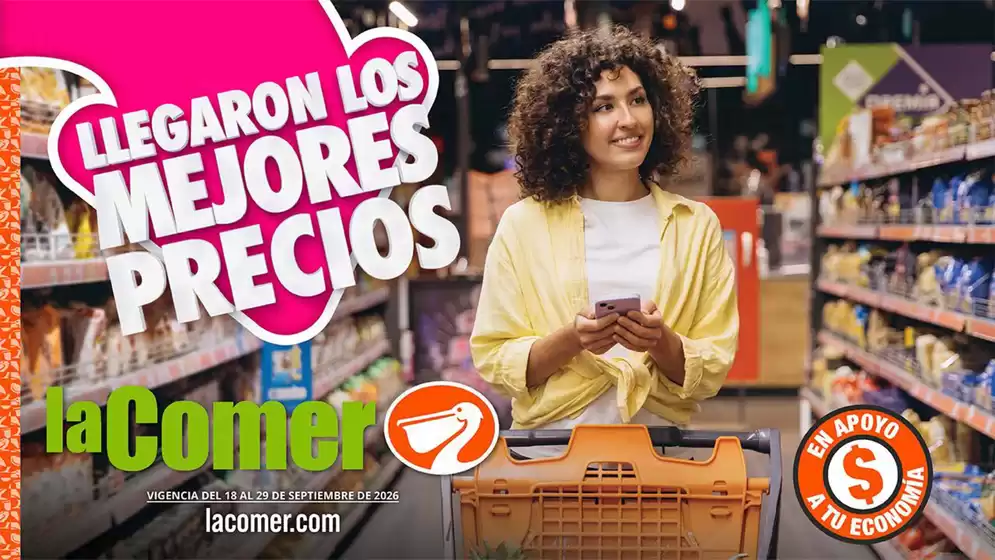 Catálogo La Comer | Llegaron los mejores precios. La comer | 2026-09-18T00:00:00.000Z - 2026-09-29T00:00:00.000Z
