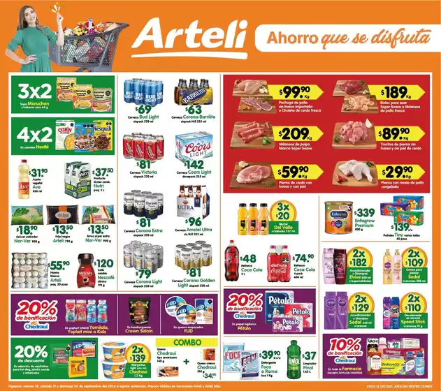 Catálogo Arteli express | Grandes descuentos en productos seleccionados | 2026-09-18T00:00:00.000Z - 2026-09-20T00:00:00.000Z
