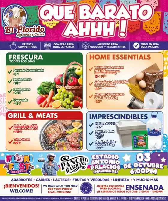 Catálogo El Florido | VOLANTE ENSENADA WEB 45 | 2026-09-18T00:00:00.000Z - 2026-09-24T00:00:00.000Z