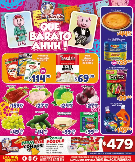 Catálogo El Florido | VOLANTE TIJUANA WEB 27 | 2026-09-18T00:00:00.000Z - 2026-09-24T00:00:00.000Z