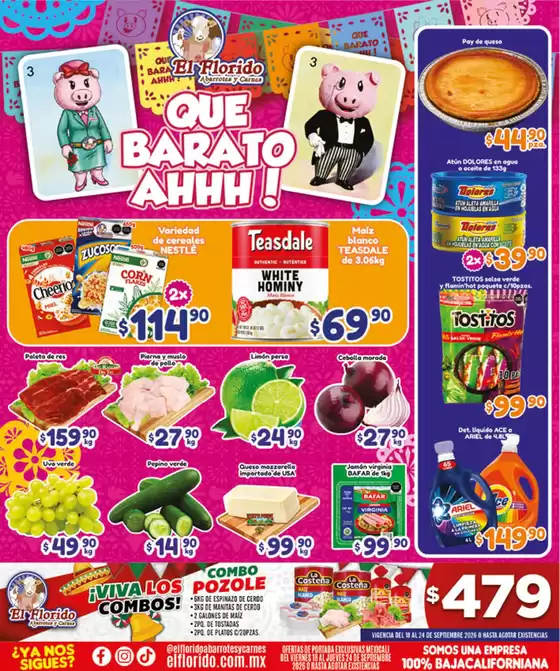 Catálogo El Florido | VOLANTE MEXICALI WEB 46 | 2026-09-18T00:00:00.000Z - 2026-09-24T00:00:00.000Z