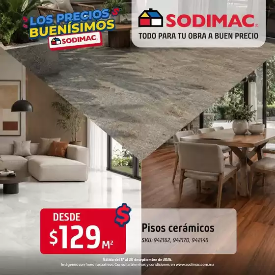 Catálogo Sodimac Constructor en Tila | Ofertas principales para todos los clientes | 2026-09-17T00:00:00.000Z - 2026-09-20T00:00:00.000Z