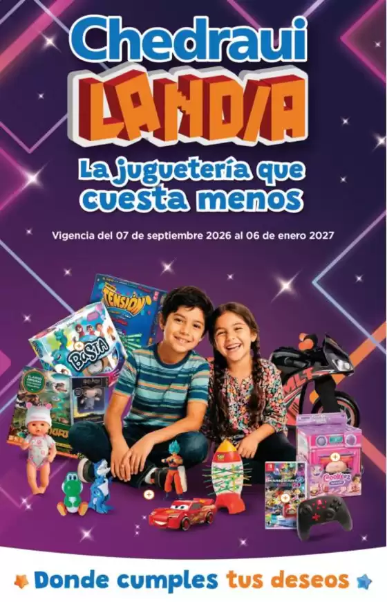 Catálogo Chedraui | Nuestras mejores gangas | 2026-09-07T00:00:00.000Z - 2027-01-06T00:00:00.000Z