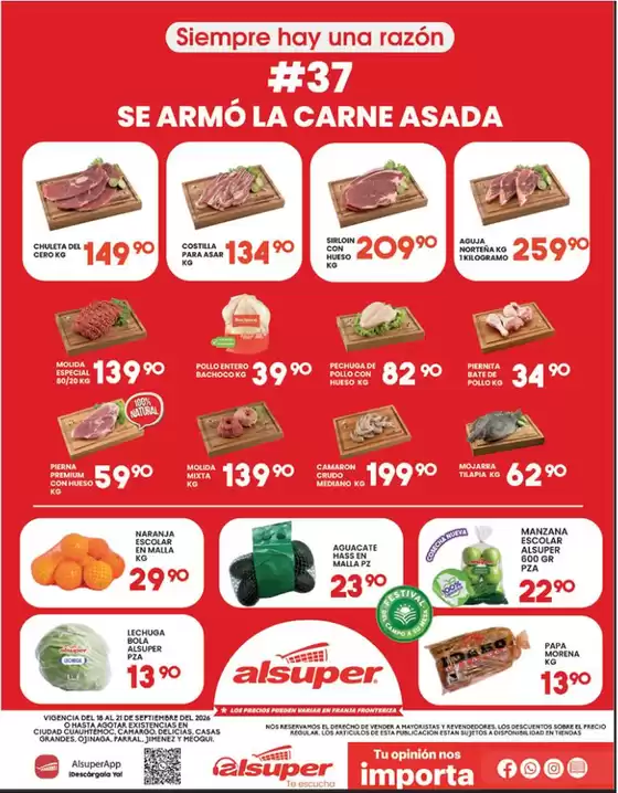 Catálogo Alsuper | Alsuper Chihuahua-estado | 2026-09-18T00:00:00.000Z - 2026-09-21T00:00:00.000Z