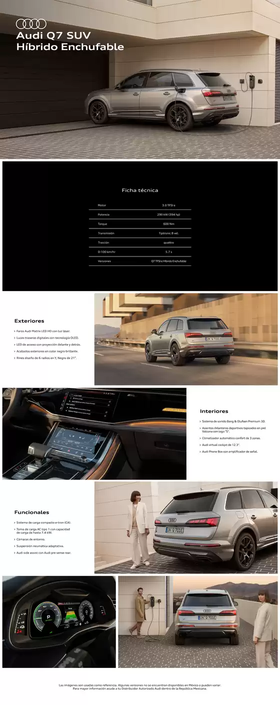 Catálogo Audi | Audi Folleto Q7PHEV | 2026-09-21T00:00:00.000Z - 2026-10-05T00:00:00.000Z