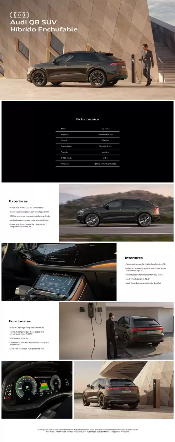Catálogo Audi | Audi Folleto Q8PHEV | 2026-09-21T00:00:00.000Z - 2026-10-05T00:00:00.000Z