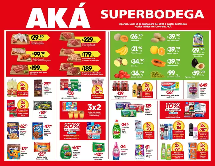 Catálogo AKÁ Superbodega | Ofertas AKÁ Superbodega | 2026-09-21T00:00:00.000Z - 2026-09-21T00:00:00.000Z