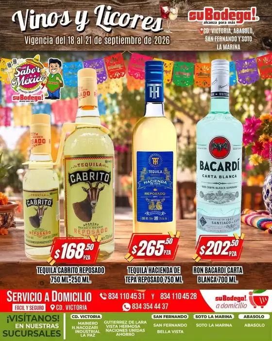 Catálogo SuBodega | Gangas y ofertas actuales | 2026-09-18T00:00:00.000Z - 2026-09-21T00:00:00.000Z
