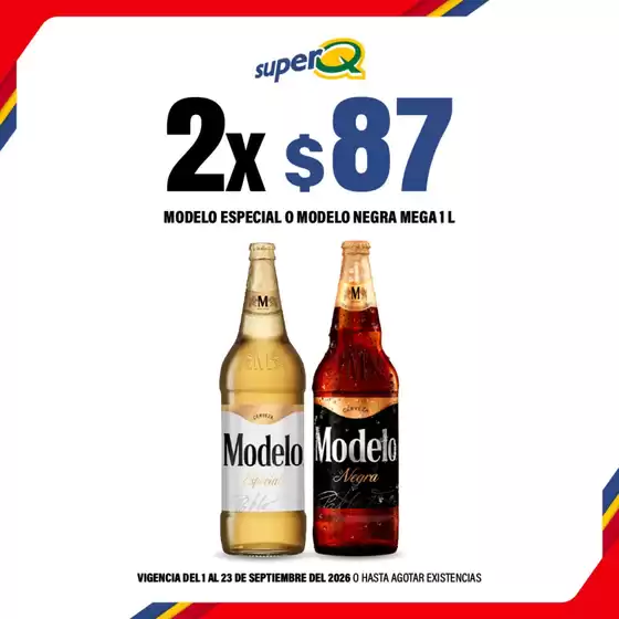 Catálogo Super Q | Ofertas especiales para ti | 2026-09-01T00:00:00.000Z - 2026-09-23T00:00:00.000Z