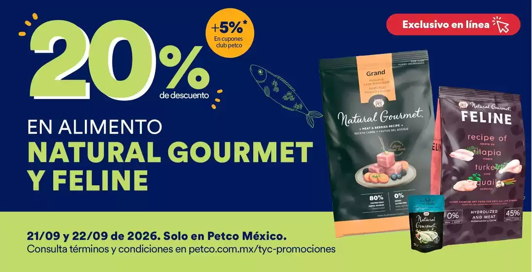 Catálogo Petco | Ofertas especiales para ti | 2026-09-21T00:00:00.000Z - 2026-09-22T00:00:00.000Z