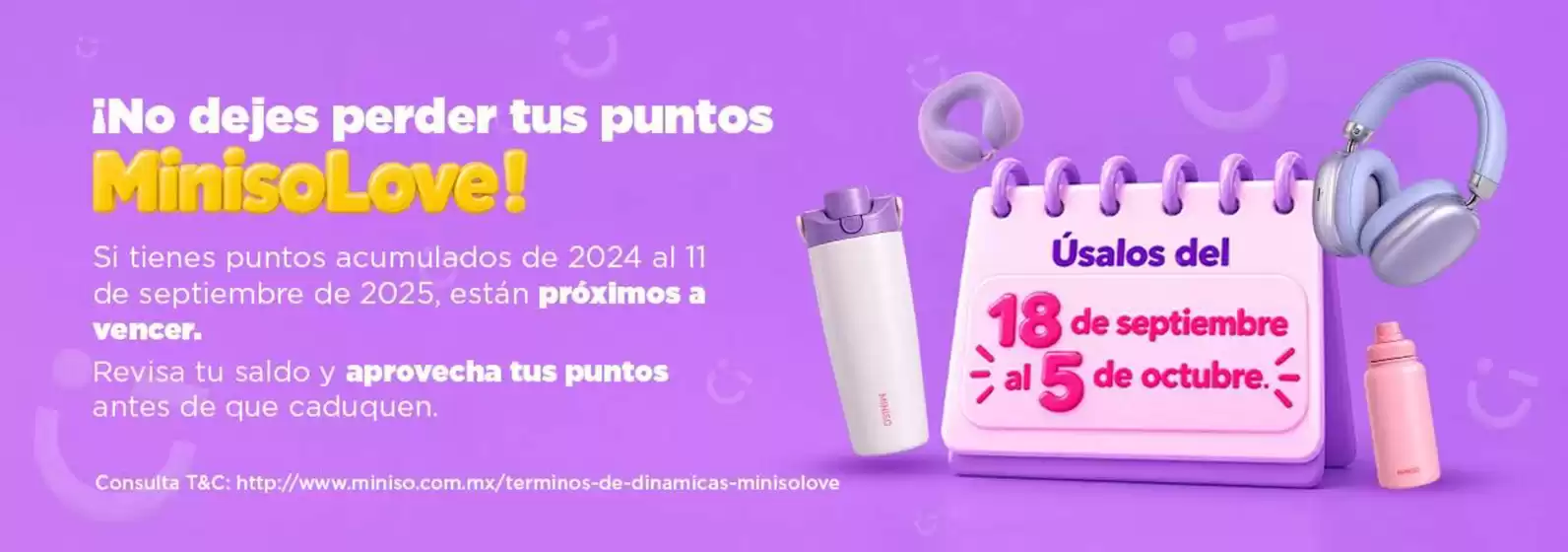 Catálogo Miniso | Promos | 2026-09-21T00:00:00.000Z - 2026-10-05T00:00:00.000Z