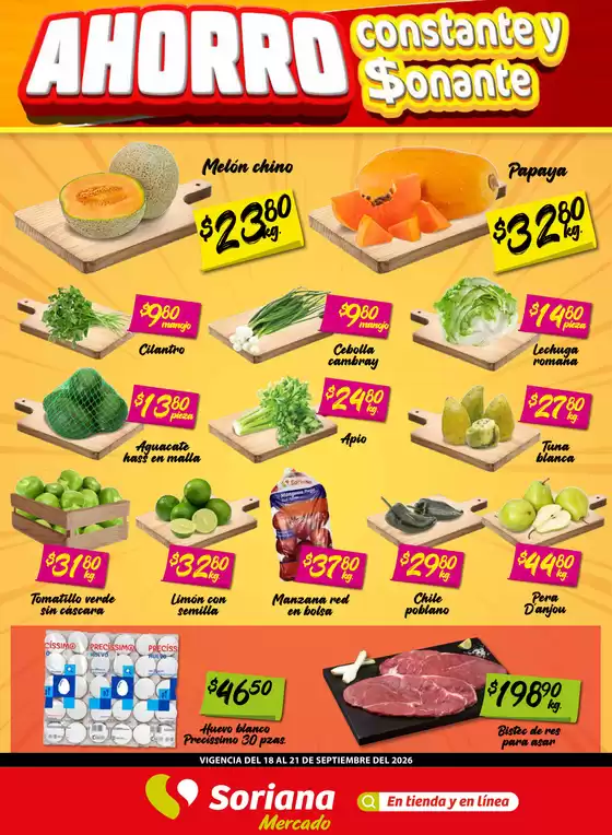 Catálogo Soriana Express | Descubre ofertas atractivas | 2026-09-18T00:00:00.000Z - 2026-09-21T00:00:00.000Z